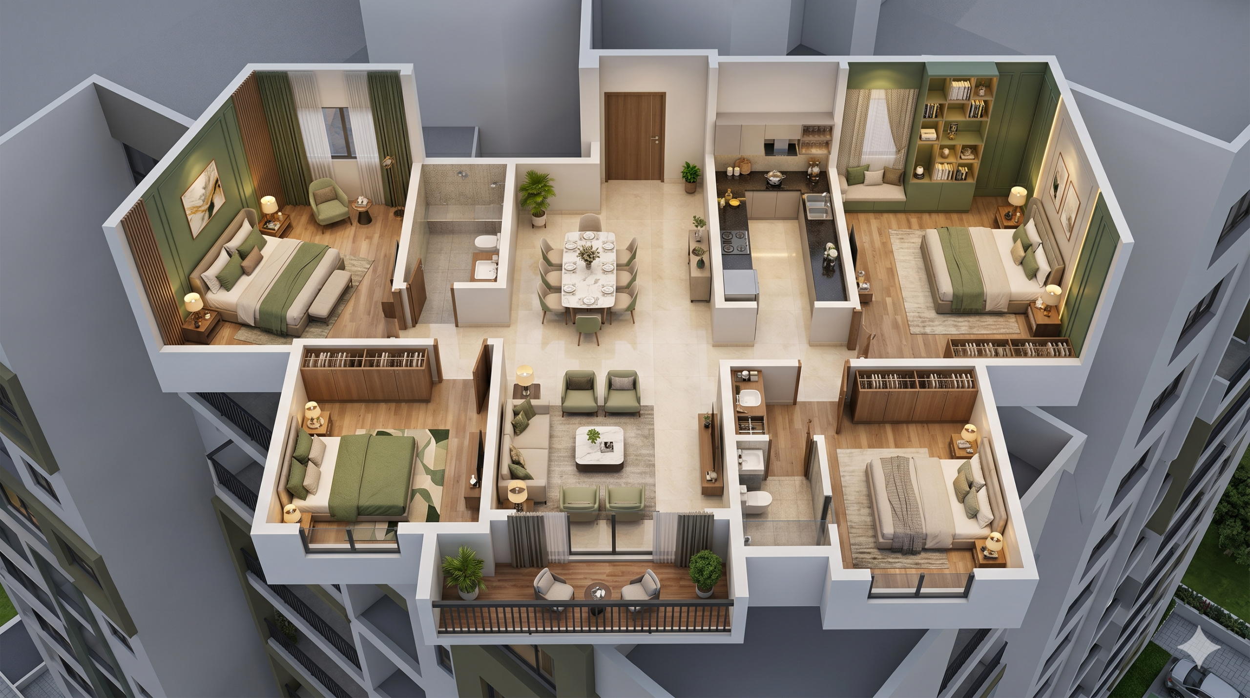 TVS Altura floor plan